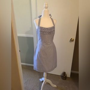 Lilly Pulitzer Searsucker Halter Dress